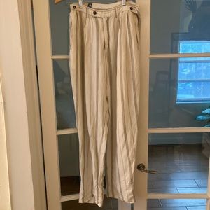 Vintage high waisted linen pants